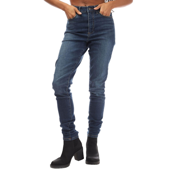Vero Moda Dam/Dam Sophia Hög Midja Stuprörsjeans 14S Blå Blue 14S