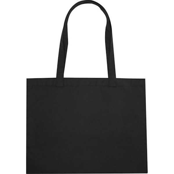 Kai Circular Recycled Tote Bag One Size Solid Black Solid Black One Size