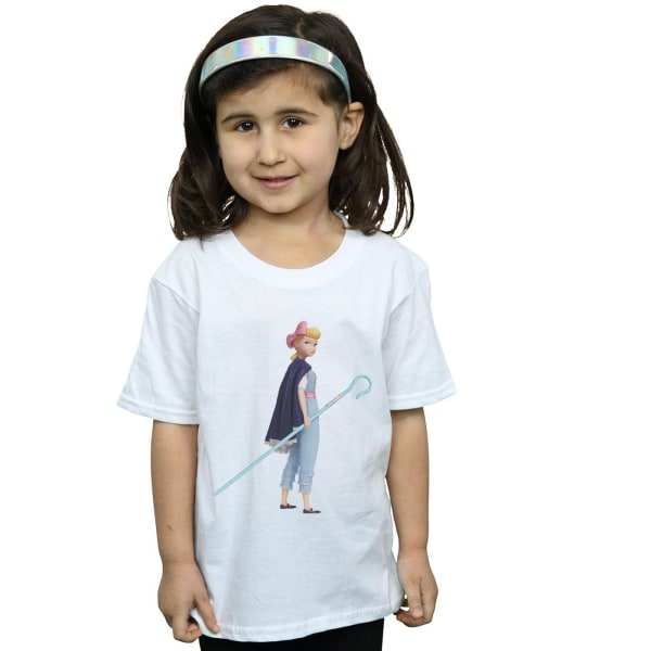Disney Girls Toy Story 4 Little Bo Peep Cotton T-Shirt 12-13 Ye White 12-13 Years