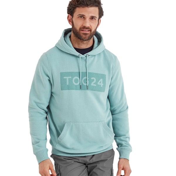 TOG24 Herr Barron Hoodie L Dämpad Teal Muted Teal L