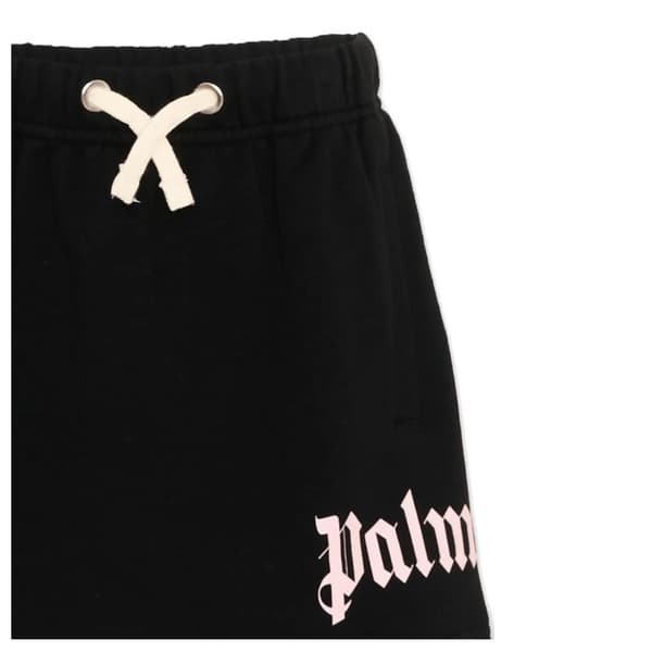 Palm Angels Flickor Klassisk Oversized Logotyp Minikjol 8 År Svart Black 8 Years