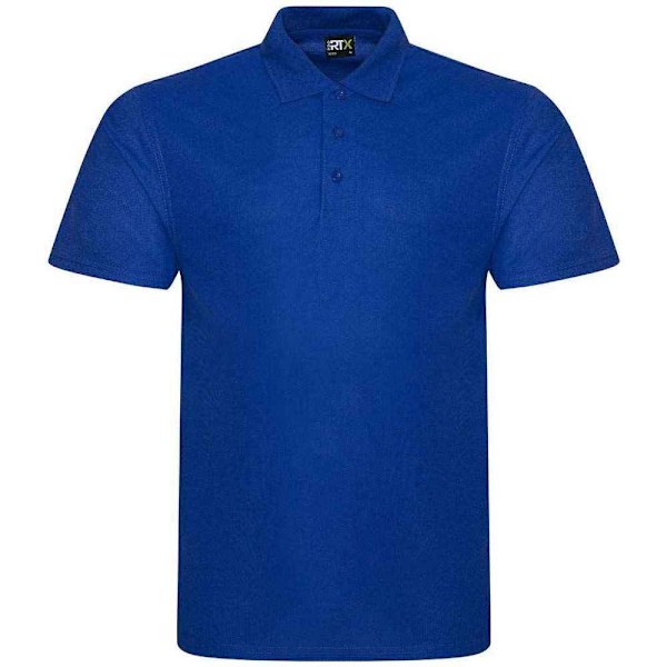 PRO RTX Herr Polyester Pikétröja XL Royal Blue Royal Blue XL