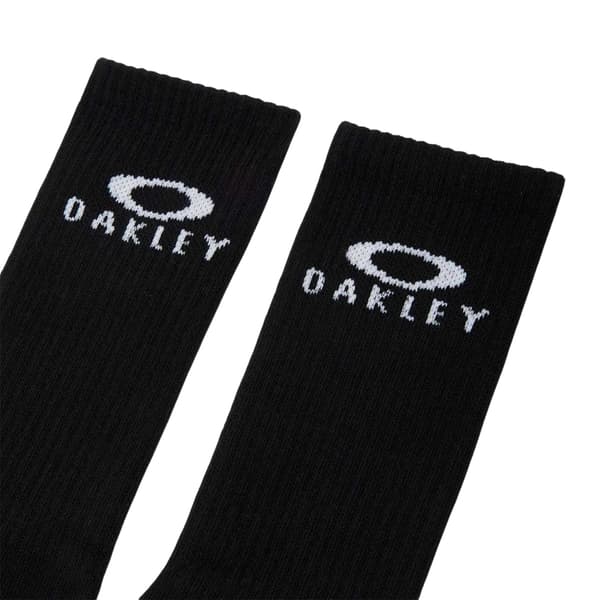 Oakley Herr Ellipse Crew Strumpor (3-pack) M Blackout Blackout M