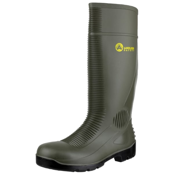 Amblers Steel FS100 Mens Safety Wellingtons 45 EUR Grön Green 45 EUR