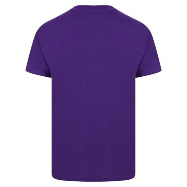 Casual Classic Ringspun T-shirt för män M Lila Purple M