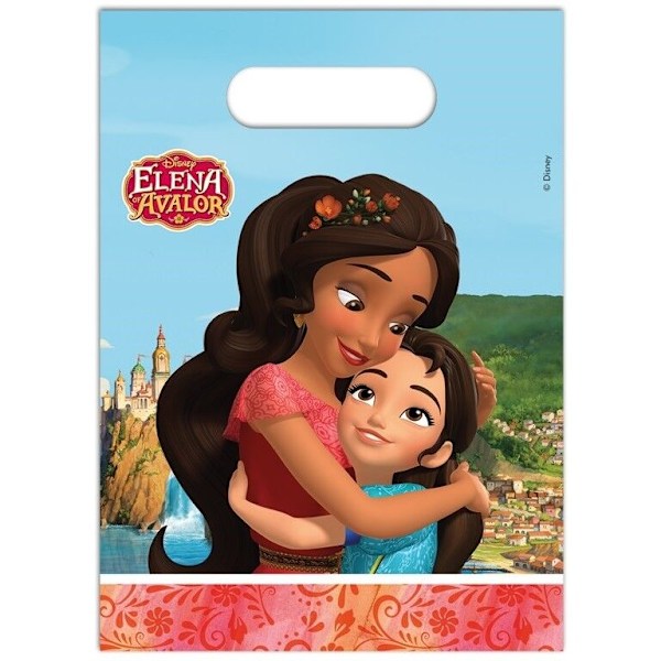 Elena Of Avalor Party Bags (6-pack) En Storlek Flerfärgad Multicoloured One Size
