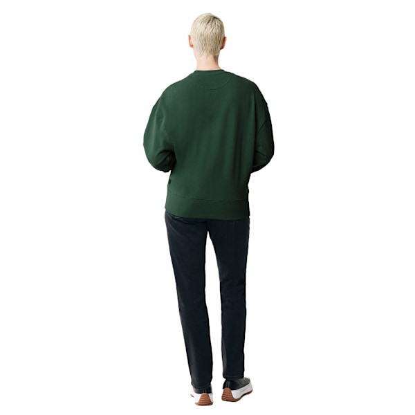 Iqoniq Unisex Vuxen Kruger Återvunnen Bomull Rundhals Avslappnad Passform Forest Green 3XL