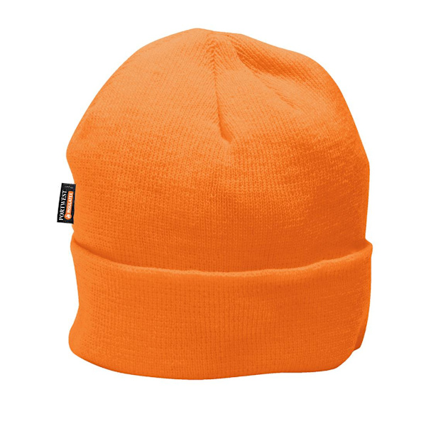 Portwest Unisex Vuxen Stickad Mössa En Storlek Orange Orange One Size