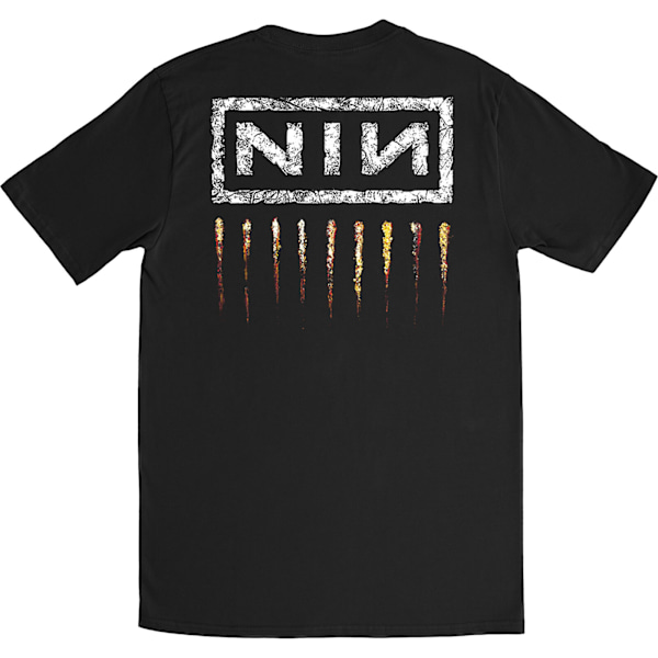 Nine Inch Nails Unisex Adult Downward Spiral Back Print T-Shirt Black M