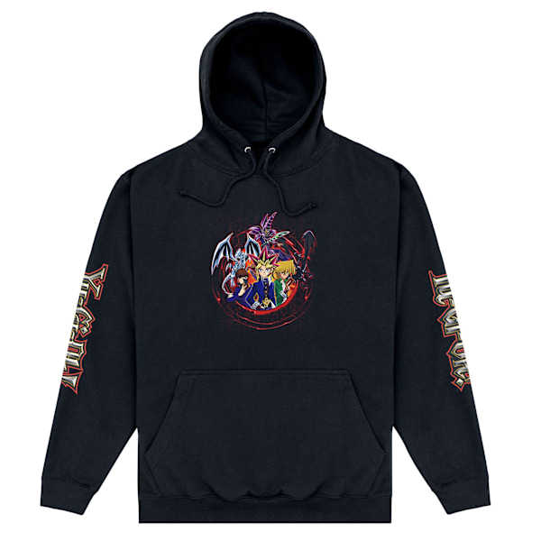 Yu-Gi-Oh! Unisex Adult Icons Hoodie XL Svart Black XL