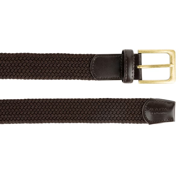 Jack Pyke Herr Countryman Läderkant Elastiskt Midjebälte O Brown One Size