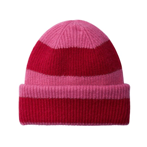 Beechfield Unisex Vuxen Colour Block Mössa One Size True Pink/ True Pink/Classic Red One Size