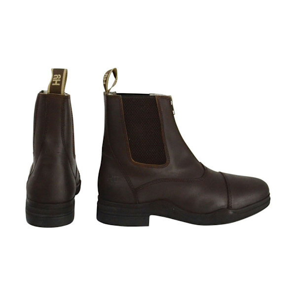 HyLAND Unisex Adult Waxy Leather Jodhpur Boots 8 UK Brun Brown 8 UK
