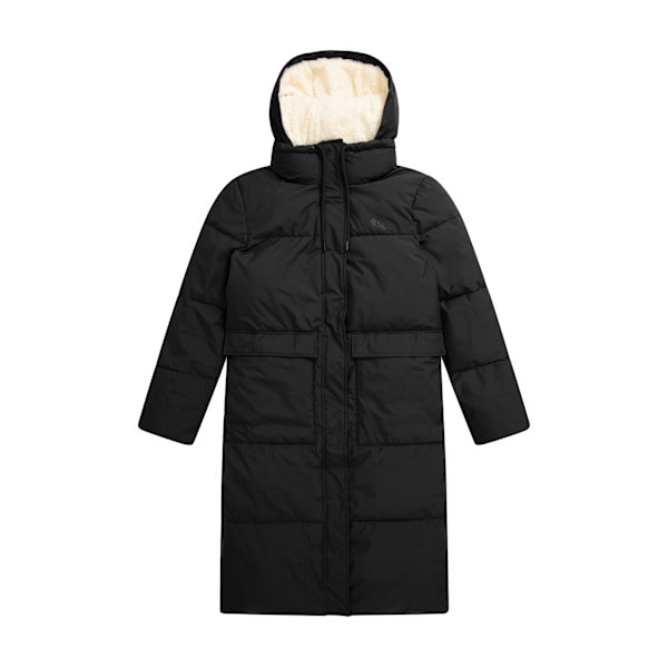 Animal Dawlish Recycled Longline Padded Jacket för Kvinnor/Dam 6 Black 6 UK