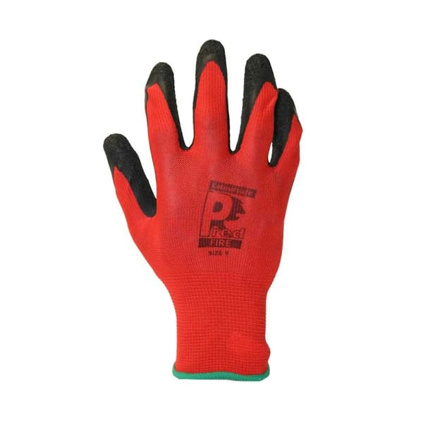 Predator skyddshandskar (10-pack) 9 Röd/Svart Red/Black 9