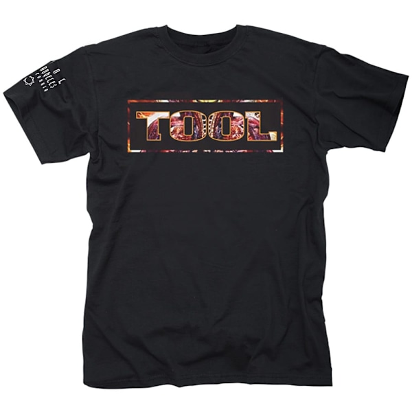 Tool Unisex Vuxen Parabola Logo Rygg & Ärm Tryck T-Shirt XXL Black XXL