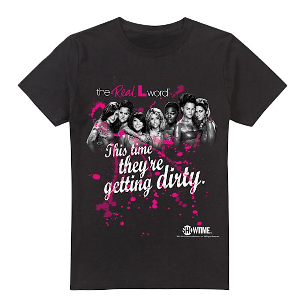 The Real L Word Herr Smutsig T-Shirt 4XL Svart Black 4XL