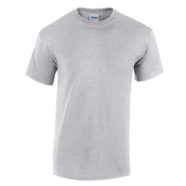Gildan Herr Heavyweight T-Shirt S Sports Grey Sports Grey S