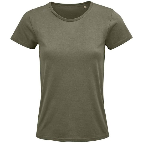 SOLS Dam/Kvinnor Crusader Ekologisk T-shirt M Khaki Khaki M