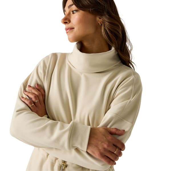 Regatta Dam/Kvinnor Roll Neck Pullover Fleece 14 UK Ljus Vanilj Light Vanilla 14 UK