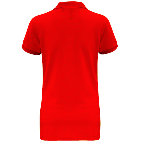 Asquith & Fox Dam/Dam Short Sleeve Performance Blend Polo Red M