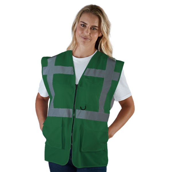 Yoko Hi-Vis Premium Executive/Manager Väst / Jacka M Para Paramedic Green M