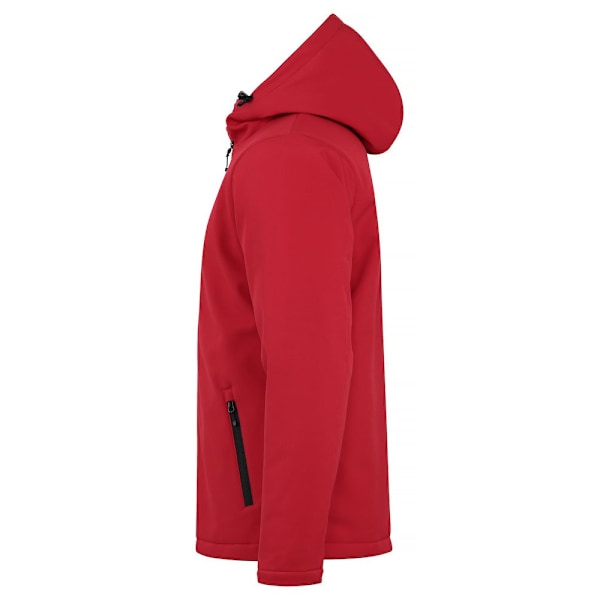Clique Herrar Vadderad Softshell Jacka 4XL Röd Red 4XL
