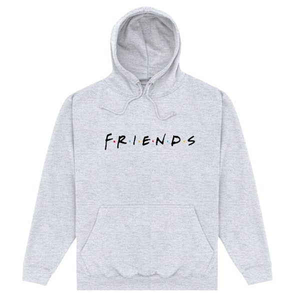 Friends Unisex Vuxen Logo Hoodie XL Heather Grey Heather Grey XL