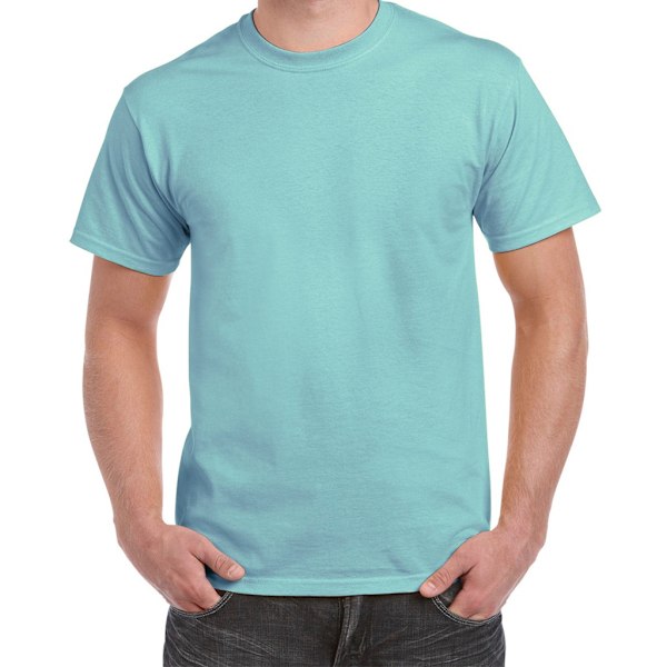 Gildan Mens Hammer Heavyweight T-Shirt 4XL Chalky Mint Chalky Mint 4XL