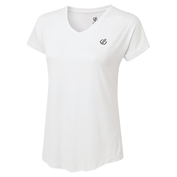 Dare 2B Dam/Dam Vigilant Aktiv T-shirt 14 UK Vit White 14 UK