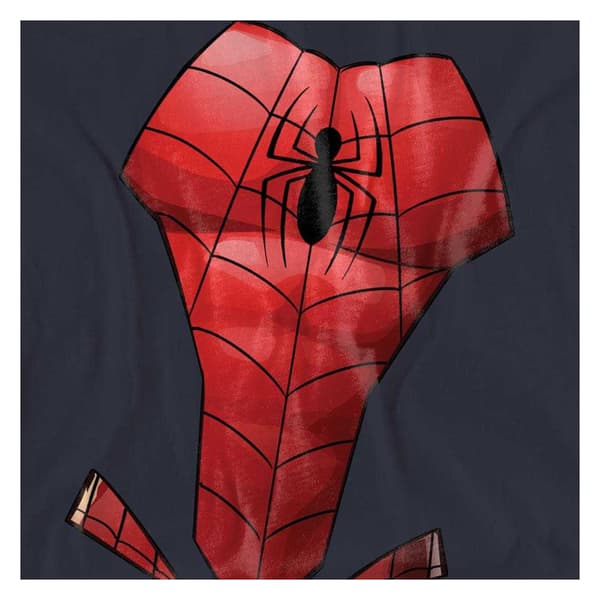 Spider-Man Dam/Dam Kostym T-Shirt S Mörkblå Deep Navy S