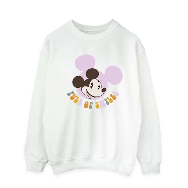 Disney Herr Mickey Mouse Full Of Smiles Sweatshirt M Vit White M