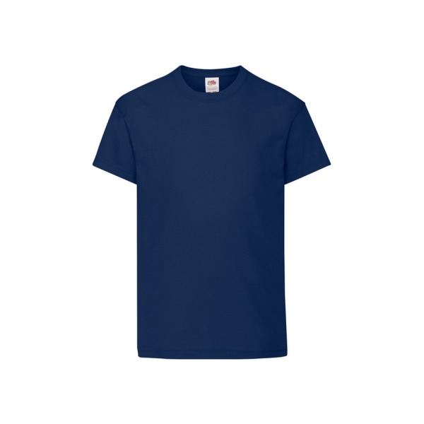 Fruit of the Loom Barn/Barn Original T-shirt 5-6 år Marinblå Navy Blue 5-6 Years