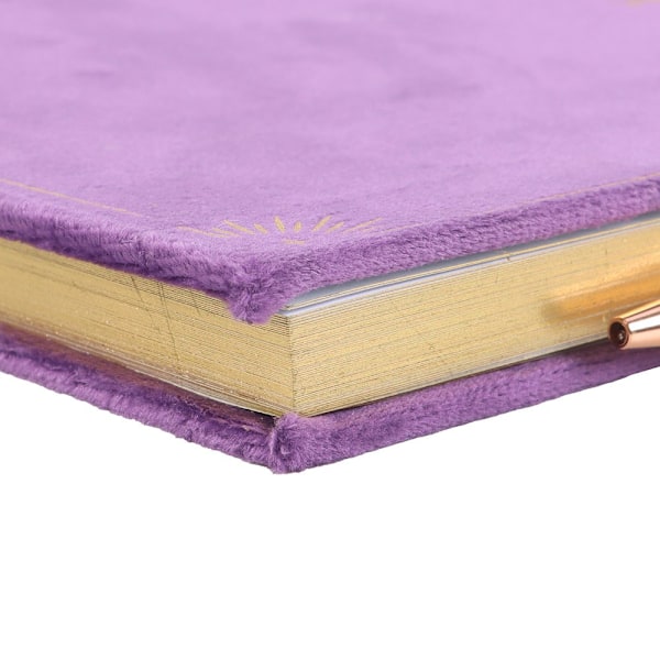 Something Different Book Of Spells Ametistkristall Anteckningsbok wi Purple One Size