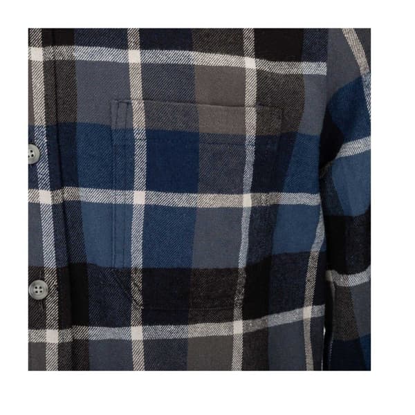 Firetrap Rutig Herrskjorta M Blå/Svart Blue/Black M