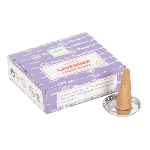 Satya Lavendel Rökelsekoner (12-pack) One Size Brun Brown One Size