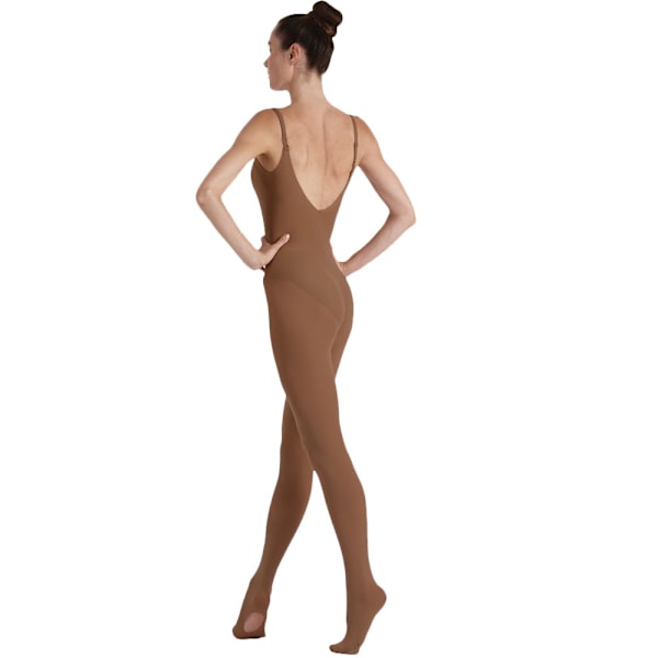 Silky Dance Dam/Dam Konvertibla Tå Dans Strumpbyxor M-S Moch Mocha Brown M-S