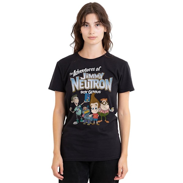 Jimmy Neutron Unisex Vuxen Grupp T-Shirt L Svart Black L