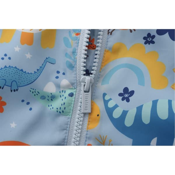 Star Boys Dinosaur Polyester All-Over Print Jacka 9-10 År Blå Blue 9-10 Years