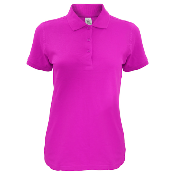 B&C Dam/Dam Safran Timeless Pikétröja S Fuchsia Fuchsia S