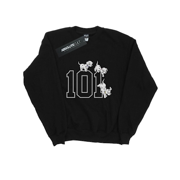 Disney Herr 101 Dalmatiner 101 Doggies Sweatshirt M Svart Black M