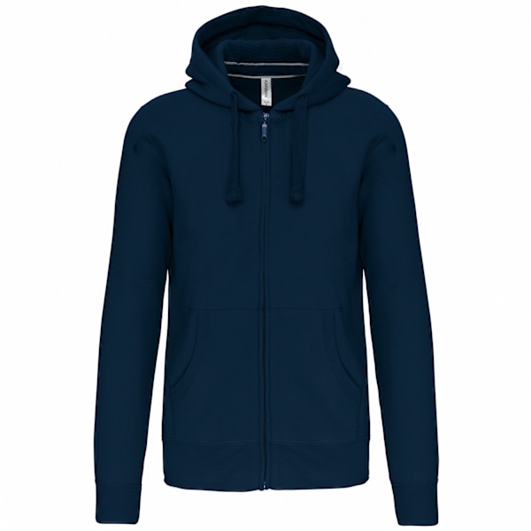 Kariban Unisex Vuxen Huvtröja med Full Dragkedja 3XL Marinblå Navy 3XL