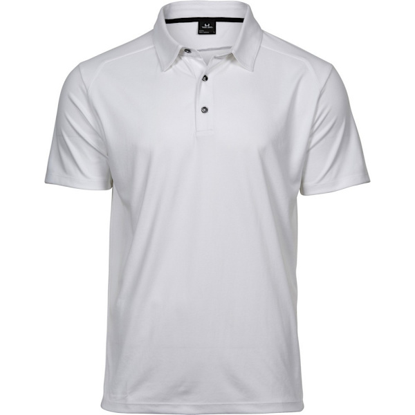 Tee Jays Herr Luxury Sport Polotröja 3XL Vit White 3XL