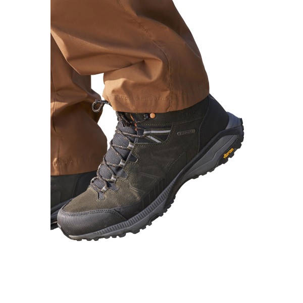 Mountain Warehouse Mens Extreme Rockies Läder Walking Boots 1 Khaki Green 11 UK