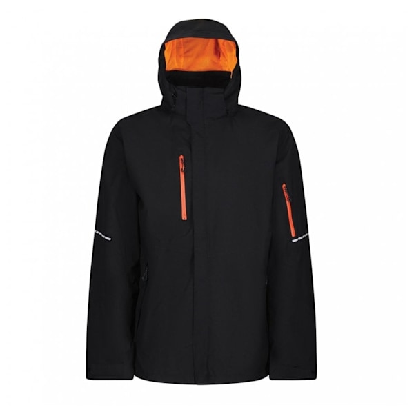 Regatta X-Pro Exosphere II Softshelljacka för herr, L, svart/magma Black/Magma Orange L