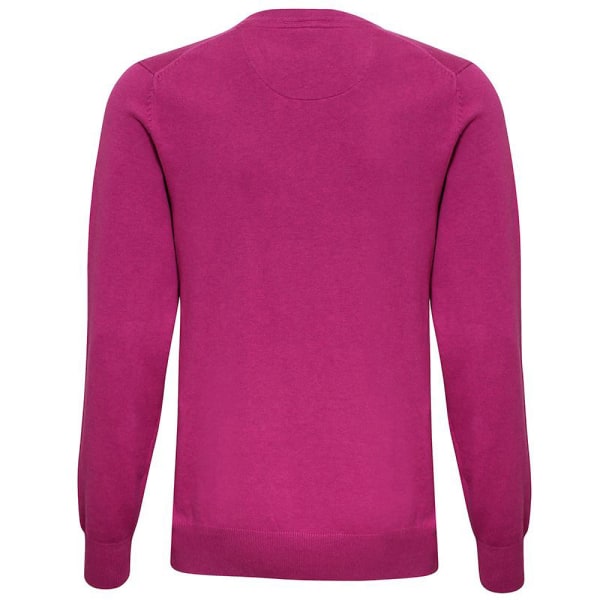 Asquith & Fox Mens Cotton Rich V-Neck Sweater S Orchid Heather Orchid Heather S