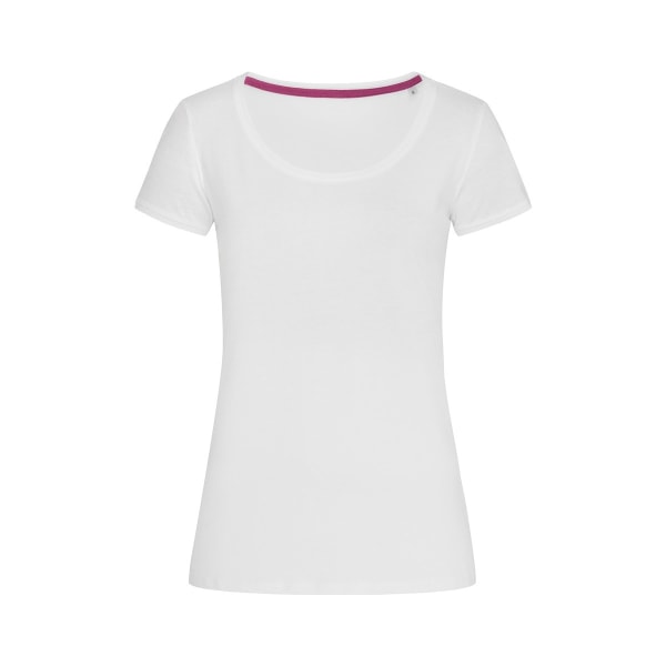 Stedman Dam/Dam Megan T-shirt med rund hals XL Vit White XL