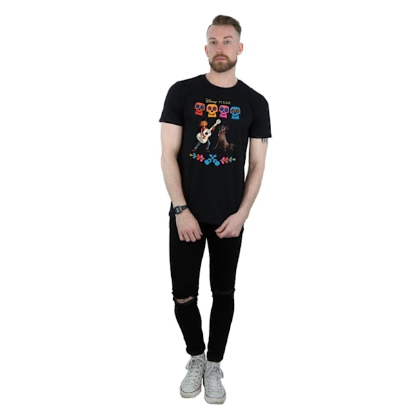 Coco Herr Miguel Bomull T-shirt med logotyp M Svart Black M