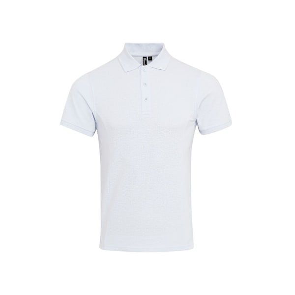 Premier Mens Coolchecker Plus Pique Polo Med CoolPlus 4XL Vit White 4XL