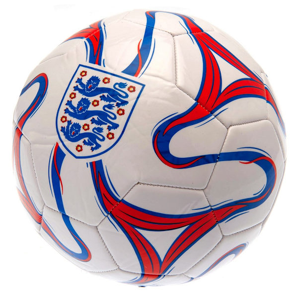England FA Cosmos Fotboll 5 Vit/Blå/Röd White/Blue/Red 5